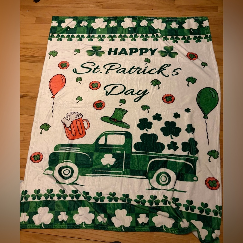 St. Patrick’s Day Blanket